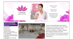 Desktop Screenshot of london-massage-courses.co.uk